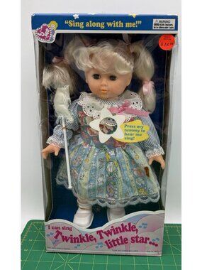 1998 Lovee’s Twinkle Twinkle Little Star Singing & Twinkling  Doll NIB WORKS!